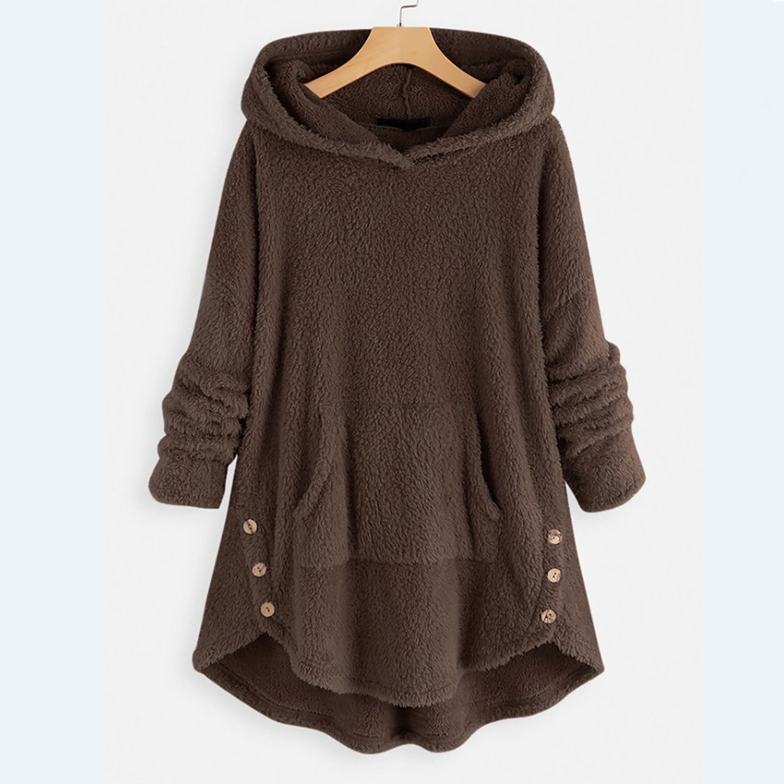 Agnes | Ultramjuk och varm teddyhoodie